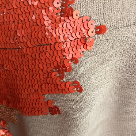 French Connection Vivid Pink and Orange Mini Dress - Picture 4 of 8